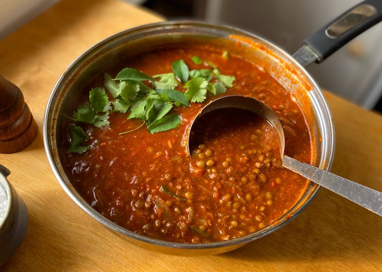 Spiced Tomato And Lentil Soup Ceres Fair Food