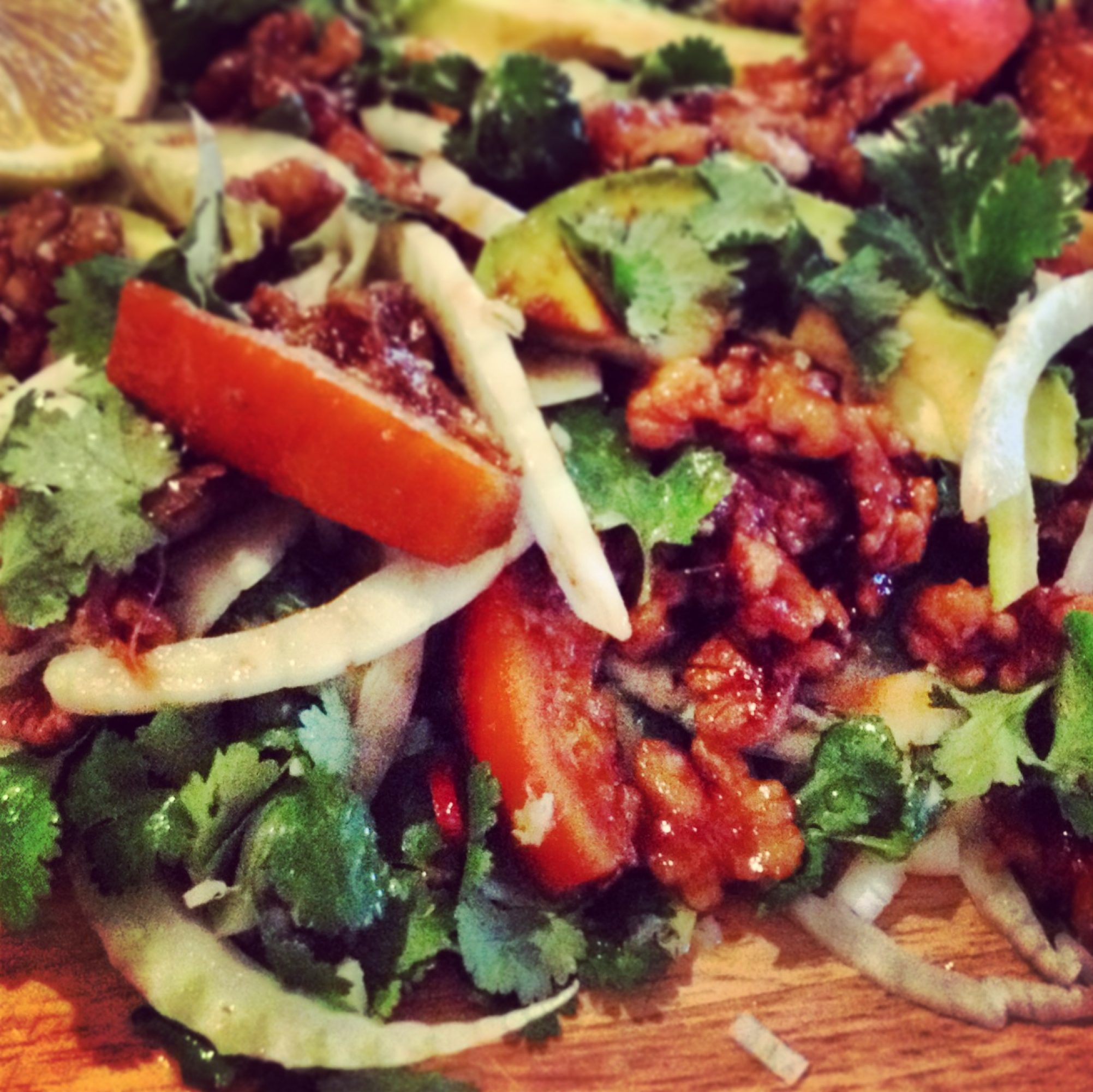 Orange and Fennel Walnut Salad