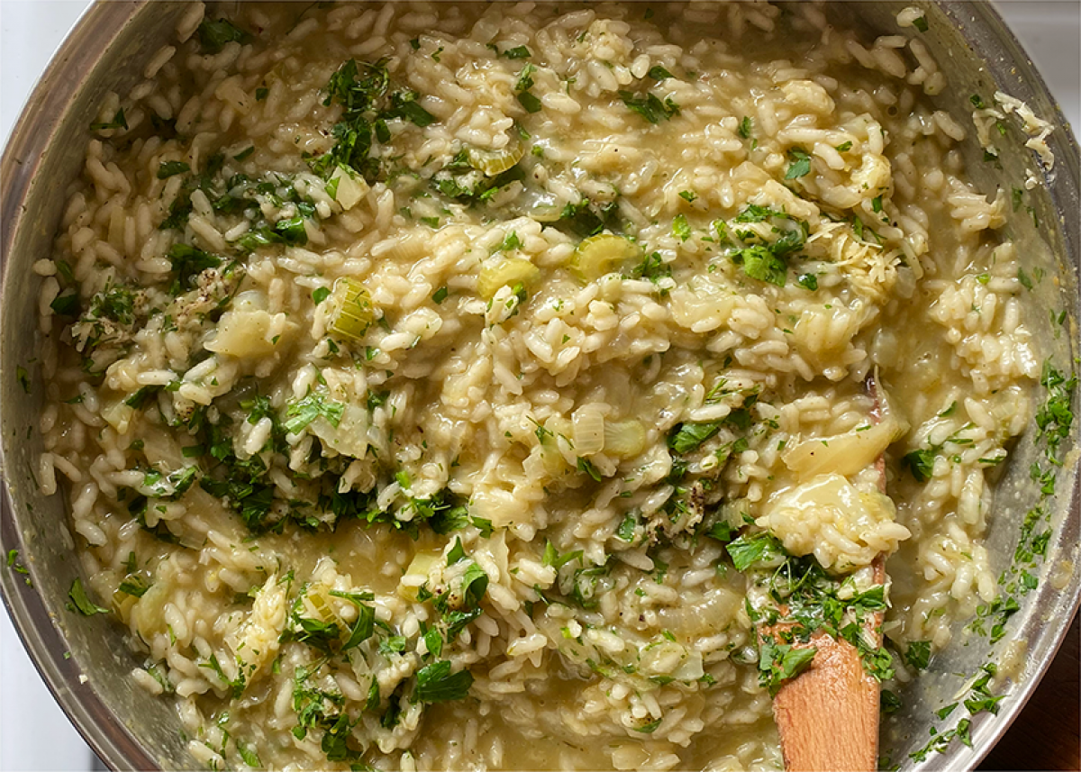 Lemon and Fennel Risotto - CERES Fair Food