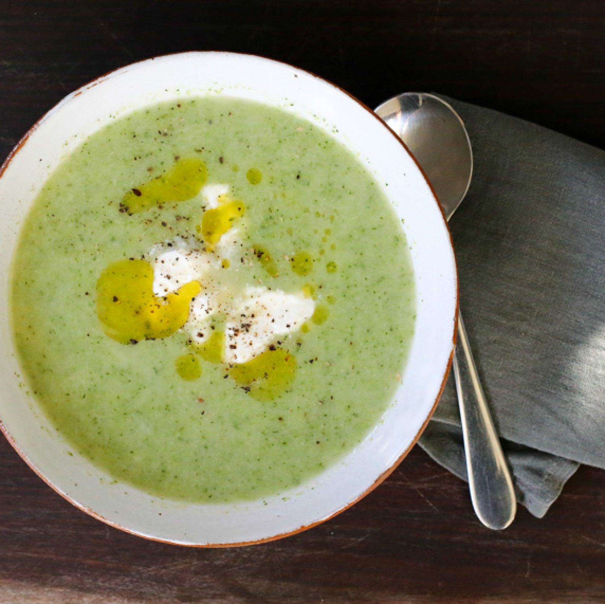 Quick broccoli soup