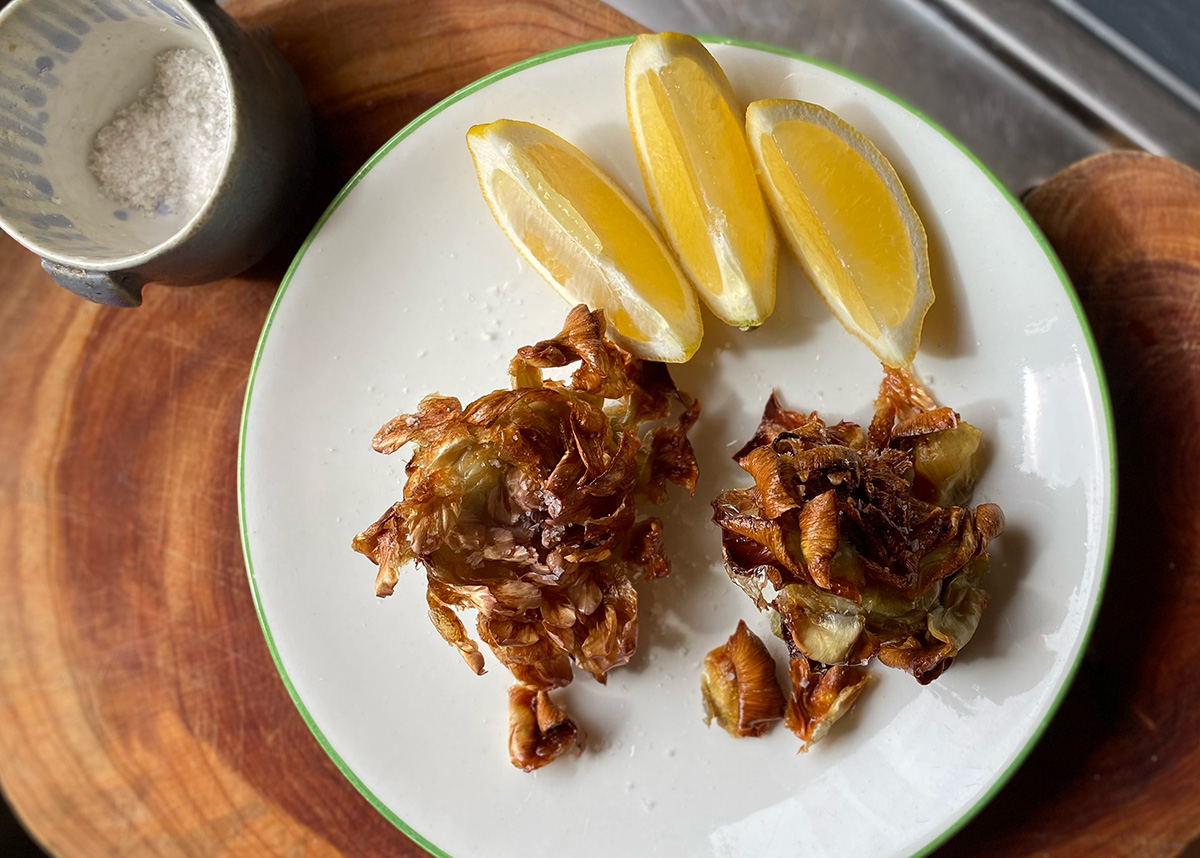 Fried Artichokes, Carciofi Alla Giudia