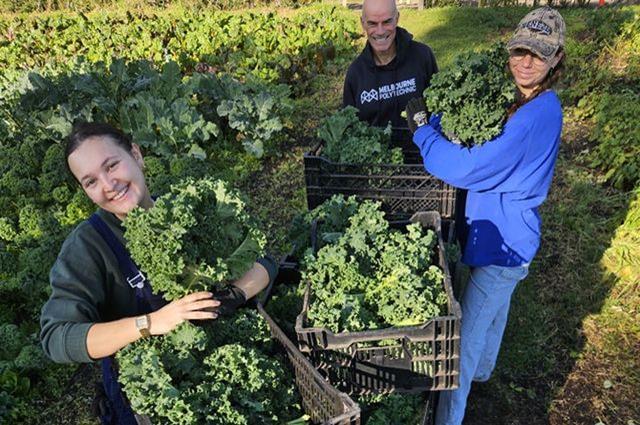 Volunteers at CERES Joe's Garden, Coburg