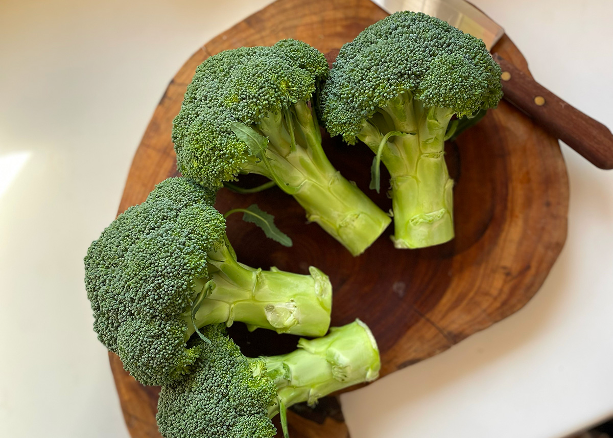 Broccoli Stem Fritters