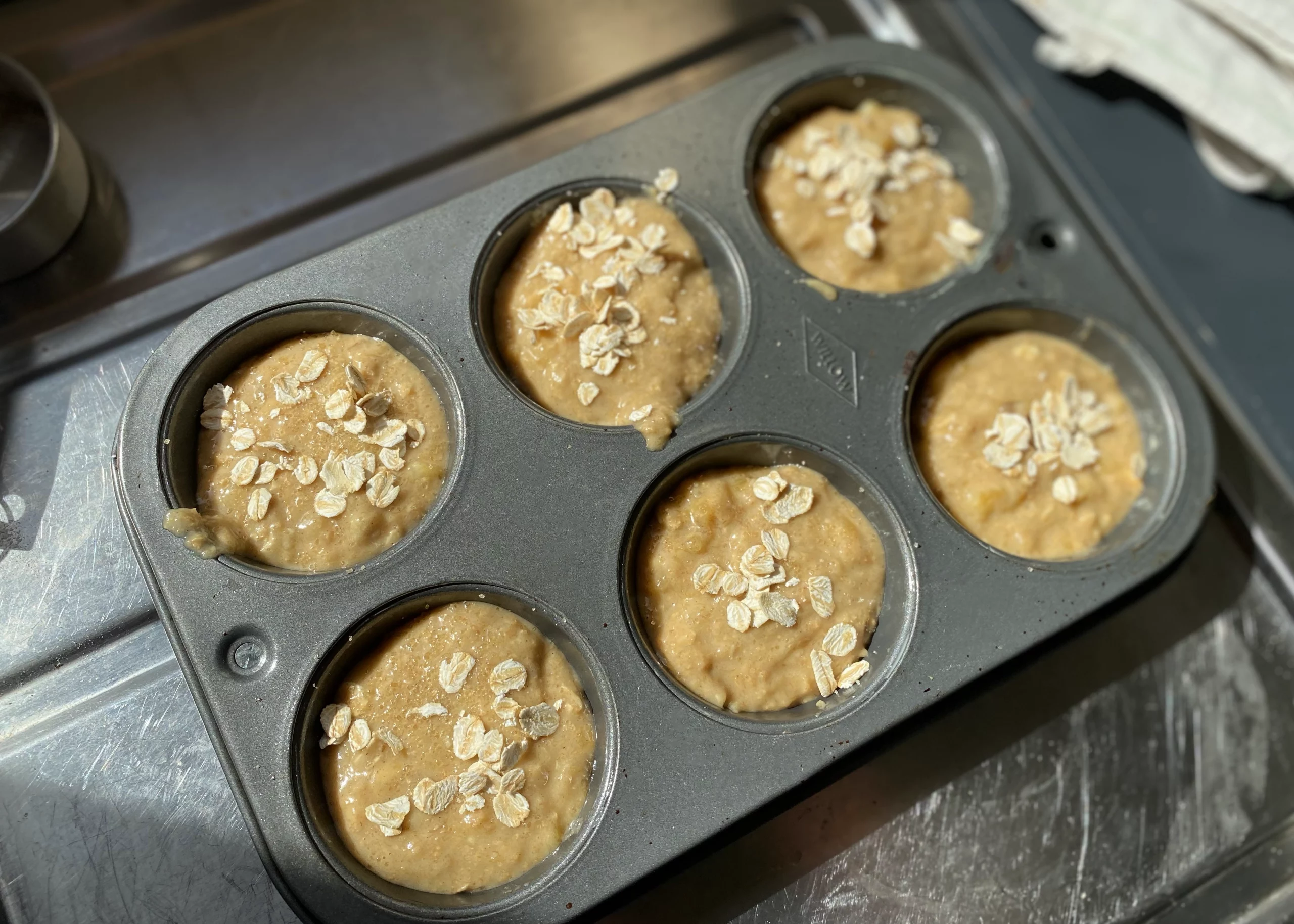 Lunchbox Banana Muffins