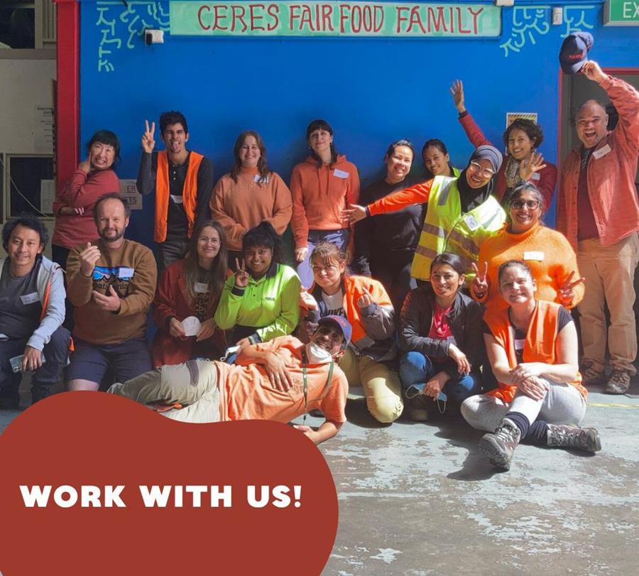 Work with us - CERES Fair Food job vacancy