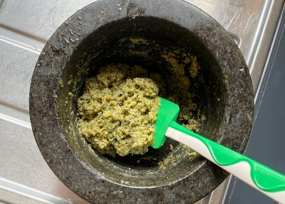 Sage And Walnut Pesto