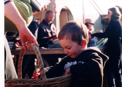 Young shopper at CERES Market