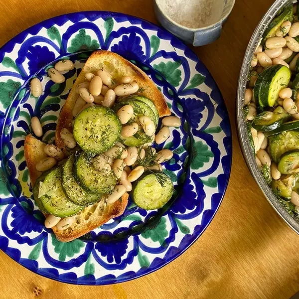 CERES Fair Food recipes - Braised zucchini with beans