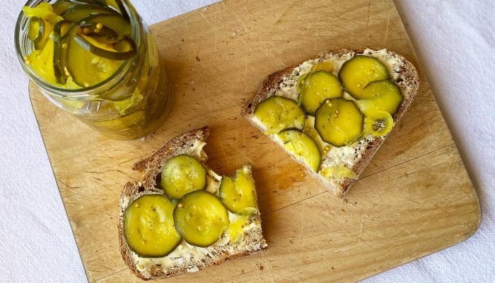 CWA zucchini pickles - Edible gift ideas